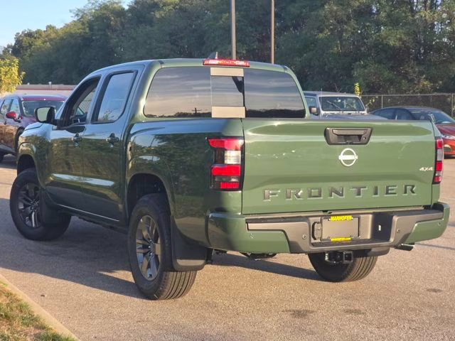 2026 Tactical Green Metallic Nissan Frontier SV 4X4 Truck