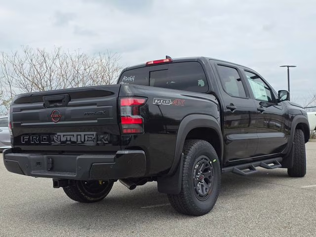 2026 Super Black Nissan Frontier PRO-4X 4X4 Truck