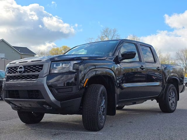 2026 Super Black Nissan Frontier SV 4X4 Truck