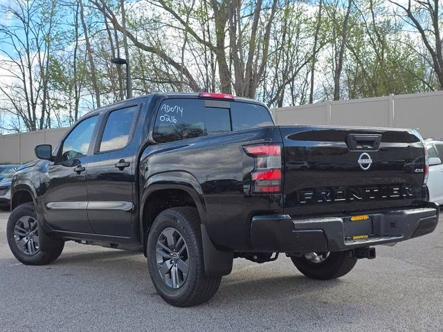 2026 Super Black Nissan Frontier SV 4X4 Truck