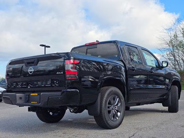 2026 Super Black Nissan Frontier SV 4X4 Truck