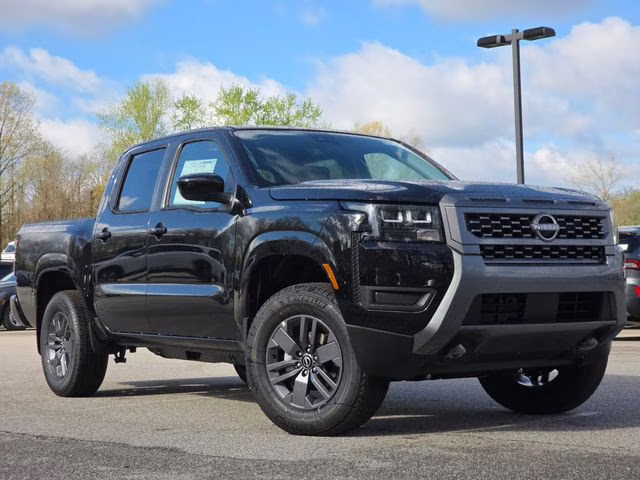 2026 Super Black Nissan Frontier SV 4X4 Truck