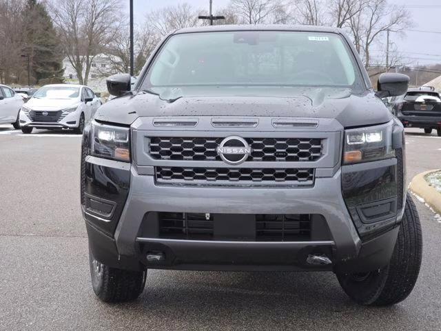 2026 Super Black Nissan Frontier SV 4X4 Truck