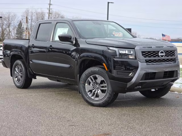 2026 Super Black Nissan Frontier SV 4X4 Truck