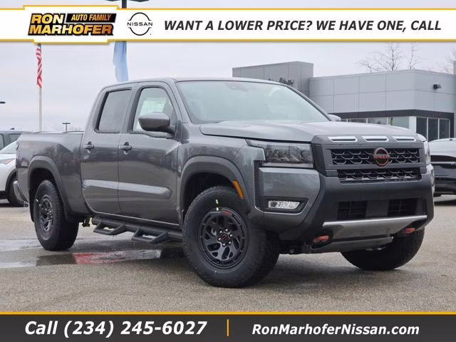 2026 Gun Metallic Nissan Frontier PRO-4X 4X4 Truck