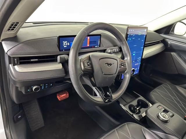 2022 White Metallic Ford Mustang Mach-E Select AWD SUV