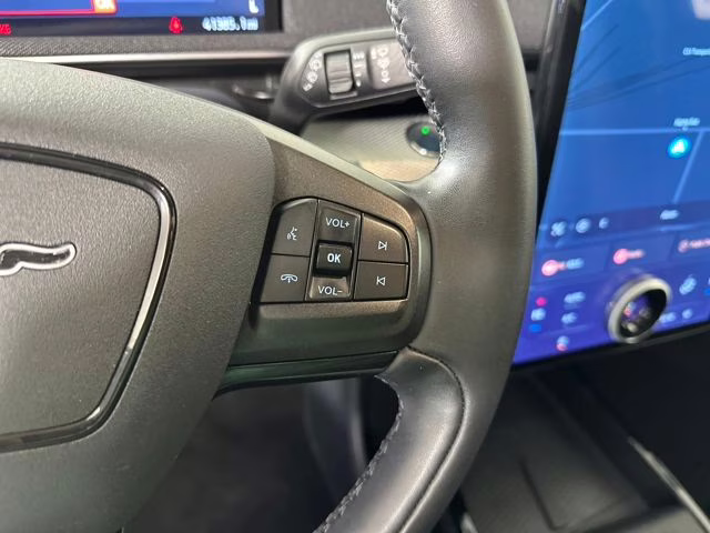 2022 White Metallic Ford Mustang Mach-E Select AWD SUV