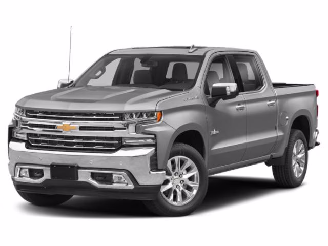 2020 Silver Ice Metallic Chevrolet Silverado 1500 LTZ 4X4 Truck