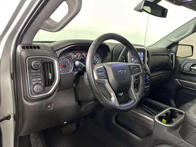 2020 Silver Ice Metallic Chevrolet Silverado 1500 LTZ 4X4 Truck