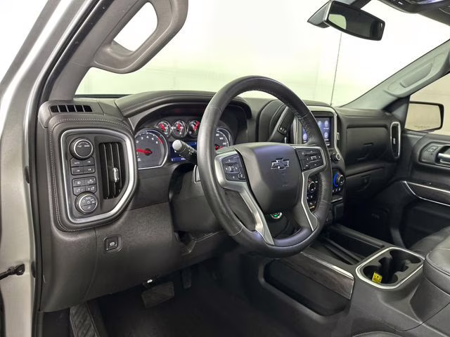2020 Silver Ice Metallic Chevrolet Silverado 1500 LTZ 4X4 Truck