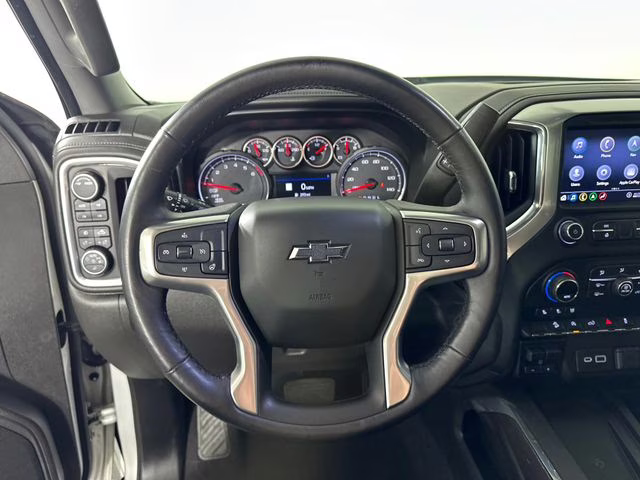 2020 Silver Ice Metallic Chevrolet Silverado 1500 LTZ 4X4 Truck