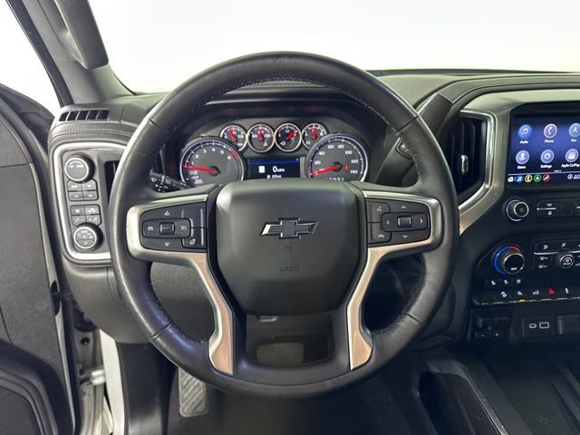 2020 Silver Ice Metallic Chevrolet Silverado 1500 LTZ 4X4 Truck