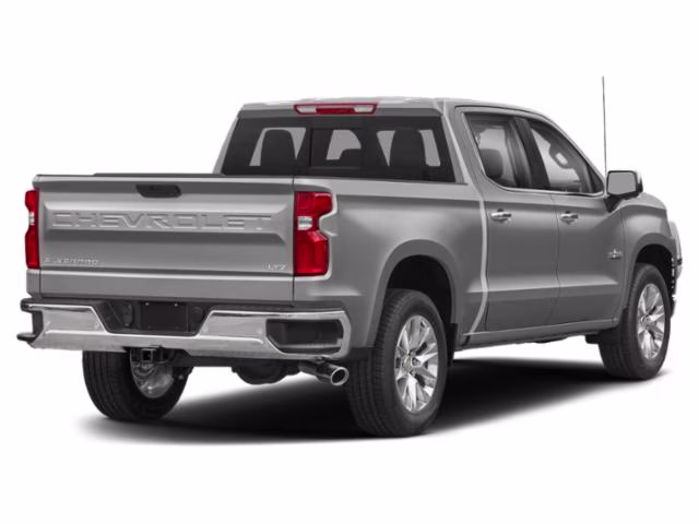2020 Silver Ice Metallic Chevrolet Silverado 1500 LTZ 4X4 Truck