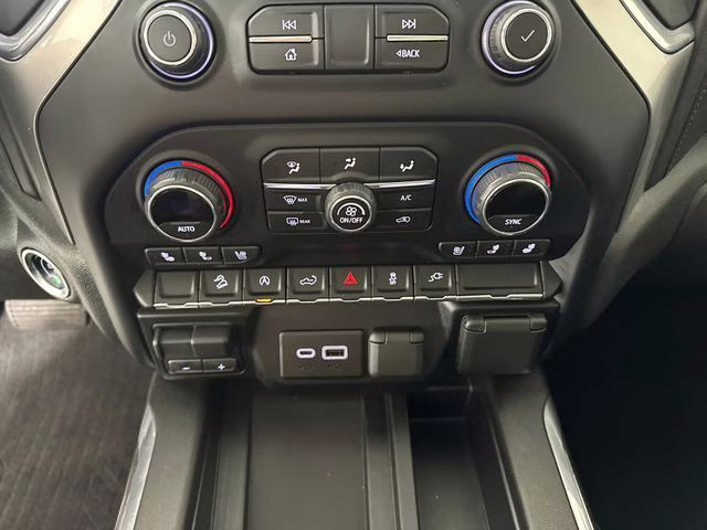 2020 Silver Ice Metallic Chevrolet Silverado 1500 LTZ 4X4 Truck