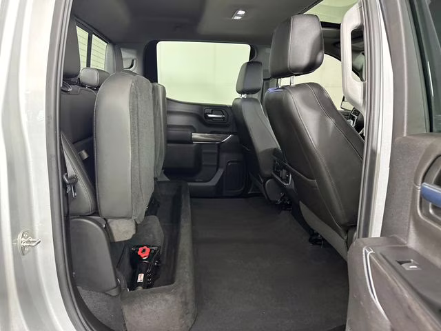 2020 Silver Ice Metallic Chevrolet Silverado 1500 LTZ 4X4 Truck