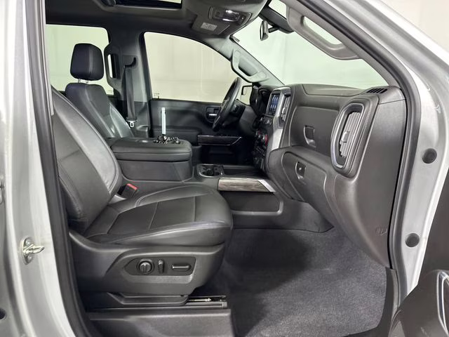 2020 Silver Ice Metallic Chevrolet Silverado 1500 LTZ 4X4 Truck