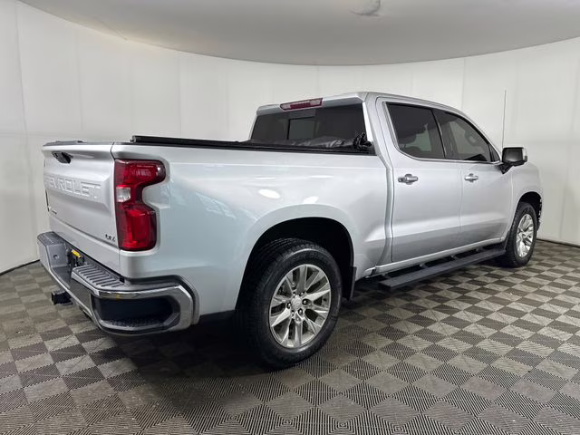 2020 Silver Ice Metallic Chevrolet Silverado 1500 LTZ 4X4 Truck