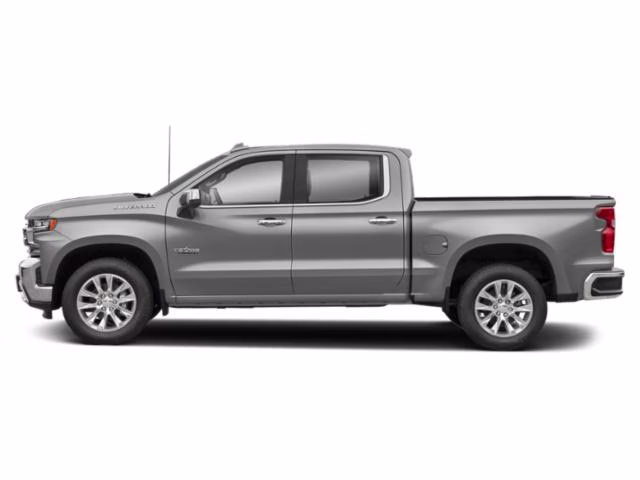 2020 Silver Ice Metallic Chevrolet Silverado 1500 LTZ 4X4 Truck