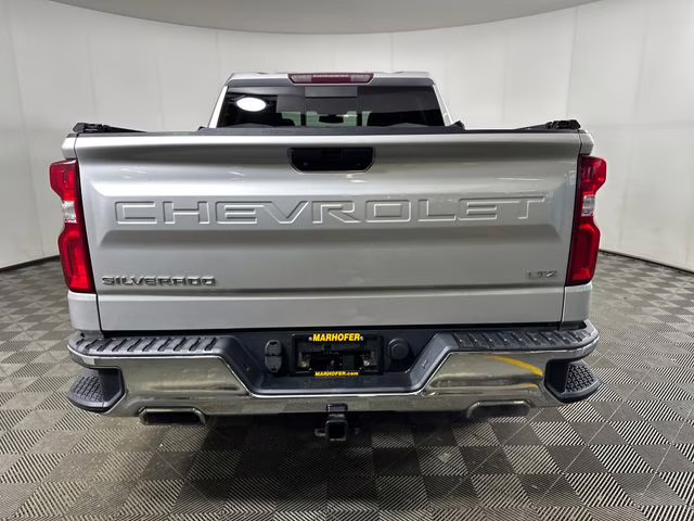 2020 Silver Ice Metallic Chevrolet Silverado 1500 LTZ 4X4 Truck
