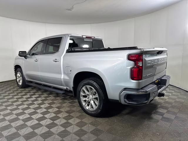 2020 Silver Ice Metallic Chevrolet Silverado 1500 LTZ 4X4 Truck