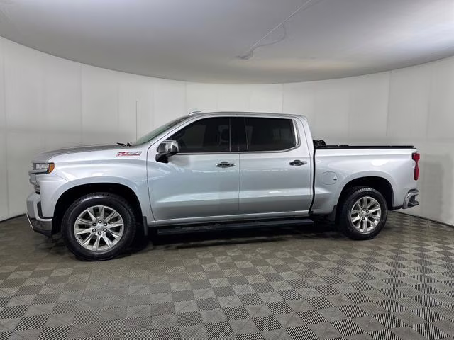 2020 Silver Ice Metallic Chevrolet Silverado 1500 LTZ 4X4 Truck