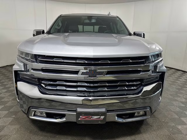2020 Silver Ice Metallic Chevrolet Silverado 1500 LTZ 4X4 Truck