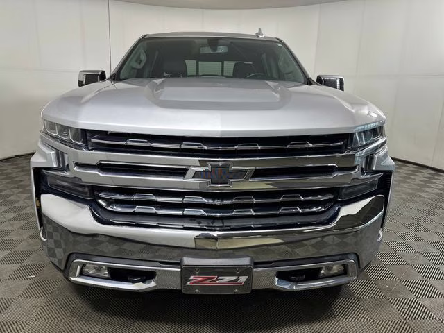 2020 Silver Ice Metallic Chevrolet Silverado 1500 LTZ 4X4 Truck