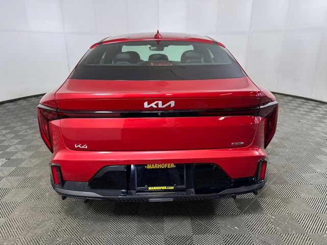 2025 Currant Red Kia K4 GT-Line FWD Sedan
