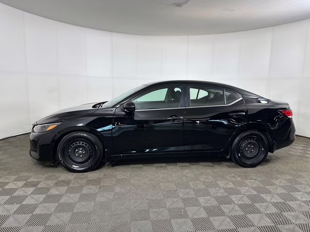 2024 Super Black Nissan Sentra S FWD Sedan