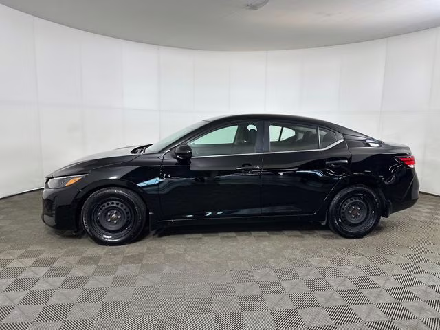 2024 Super Black Nissan Sentra S FWD Sedan