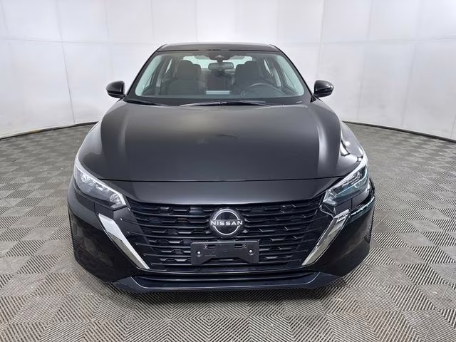 2024 Super Black Nissan Sentra S FWD Sedan