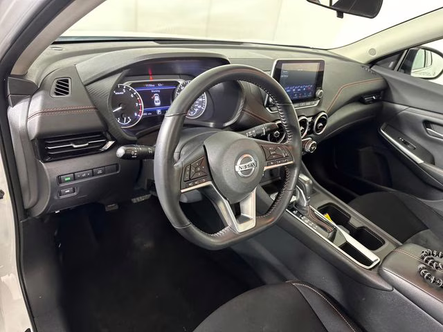 2023 Aspen White Tricoat Nissan Sentra SR FWD Sedan