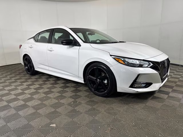 2023 Aspen White Tricoat Nissan Sentra SR FWD Sedan