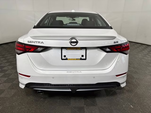 2023 Aspen White Tricoat Nissan Sentra SR FWD Sedan
