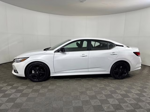 2023 Aspen White Tricoat Nissan Sentra SR FWD Sedan