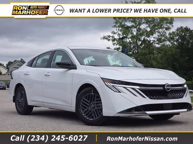 2026 Fresh Powder Nissan Sentra SV FWD Sedan
