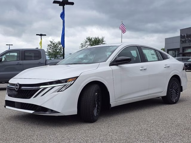 2026 Fresh Powder Nissan Sentra SV FWD Sedan