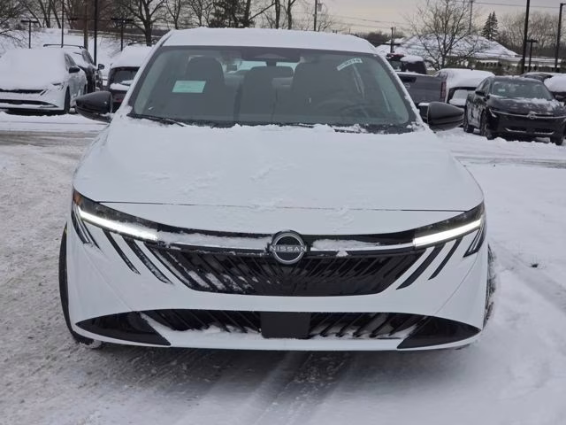 2026 Fresh Powder Nissan Sentra SV FWD Sedan