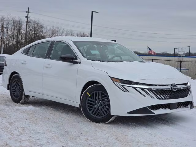 2026 Fresh Powder Nissan Sentra SV FWD Sedan