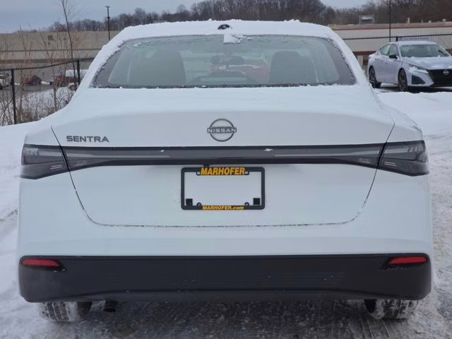 2026 Fresh Powder Nissan Sentra SV FWD Sedan
