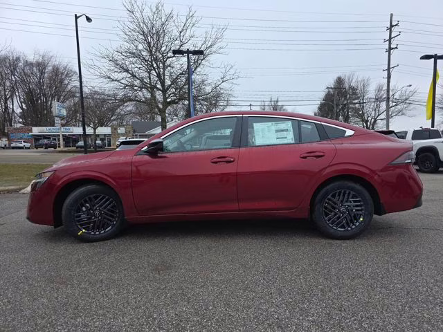 2026 Scarlet Ember Tintcoat Nissan Sentra SV FWD Sedan