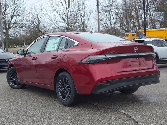 2026 Scarlet Ember Tintcoat Nissan Sentra SV FWD Sedan