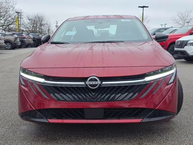 2026 Scarlet Ember Tintcoat Nissan Sentra SV FWD Sedan