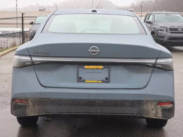 2026 Atlantic Gray Metallic Nissan Sentra SV FWD Sedan