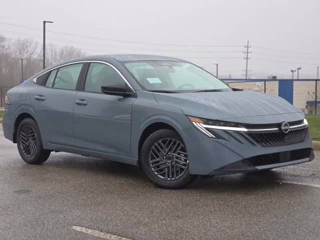 2026 Atlantic Gray Metallic Nissan Sentra SV FWD Sedan