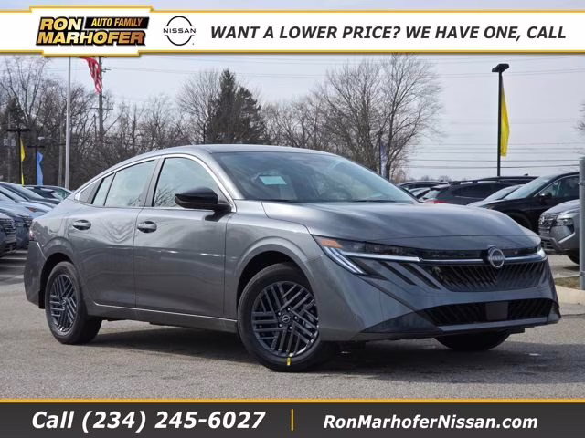 2026 Gun Metallic Nissan Sentra SV FWD Sedan