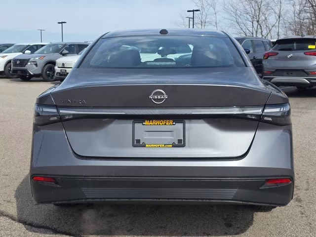 2026 Gun Metallic Nissan Sentra SV FWD Sedan