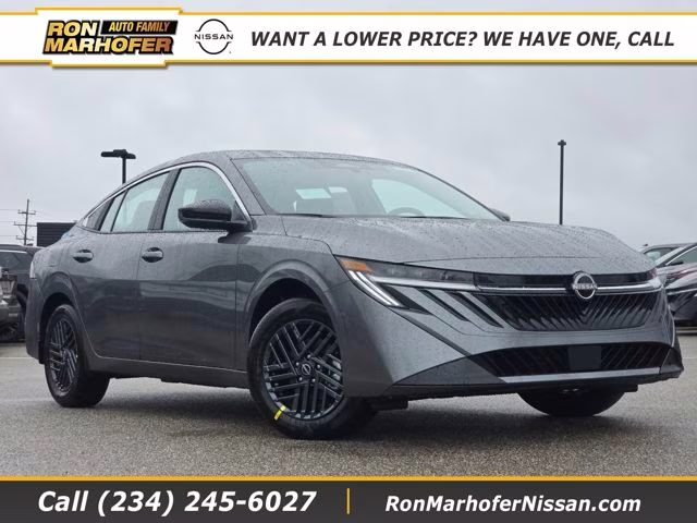 2026 Gun Metallic Nissan Sentra SV FWD Sedan