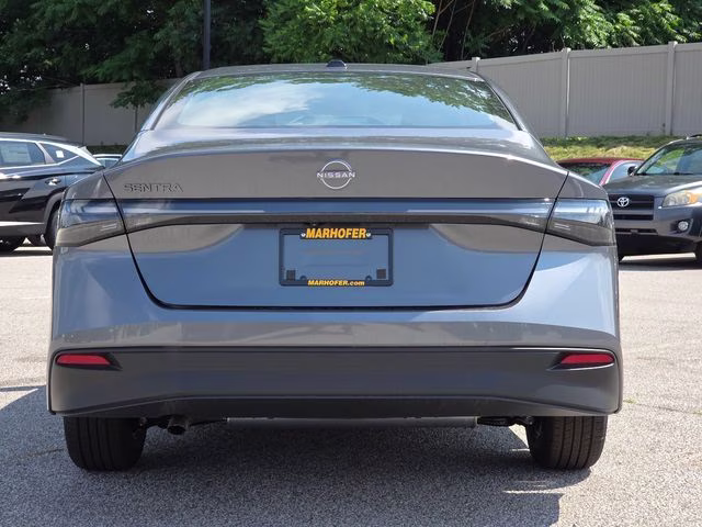 2026 Gun Metallic Nissan Sentra SV FWD Sedan