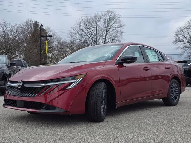 2026 Scarlet Ember Tintcoat Nissan Sentra SV FWD Sedan